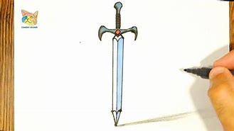 Image result for Epee Dessin Crayon