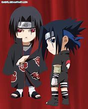 Image result for Sasuke and Itachi Uchiha Chibi