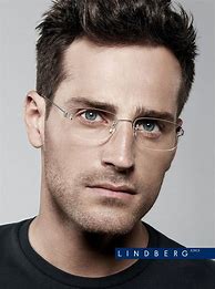 Image result for Rimless Eyeglasses for Men