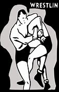 Image result for Mas Wrestling Black and White