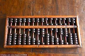 Image result for Ancient Chinese Abacus with Caption