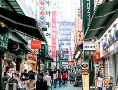 Image result for Shopping District in Seoul