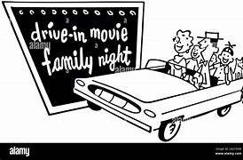 Image result for Old School Drive in Clip Art