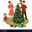 Image result for Christmas Decorating Cartoon