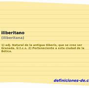 Image result for iliberitano