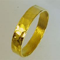 Image result for 24K Gold Men's Wedding Band