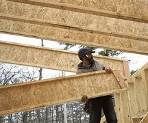 Image result for I Joists as Rafters