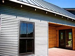 Image result for Corrugated Steel House Trim