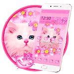 Image result for Glitter Pink Kitty Shaped Apple iPhone