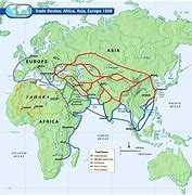 Image result for Middle Ages Trade Routes