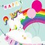 Image result for Unicorns Girls Birthday Cards