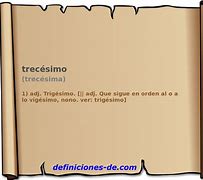 Image result for trecésimo