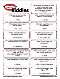 Image result for Riddles Activity for Kids