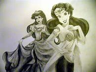 Image result for Disney Princess Pencil Drawings