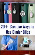 Image result for Fun Things to Do with Binder Clips