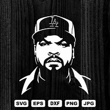 Image result for Ice Cube Rapper SVG