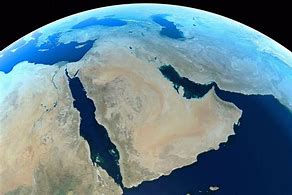 Image result for World Map. Satellite Middle East