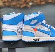 Image result for Jordan $1 Off White Blue