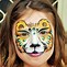 Image result for Leopard Face Art