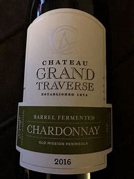 Image result for Grand Traverse Chardonnay Barrel Fermented