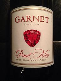 Image result for Garnet Pinot Noir Carneros