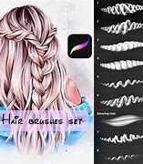 Image result for Procreate Hair