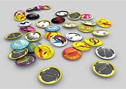 Image result for 3D Button Pin