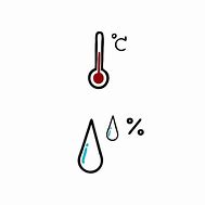 Image result for The Temperature Outside and Humidity Icone
