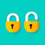 Image result for Open Lock Vector