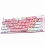 Image result for Pink and White Keyboard