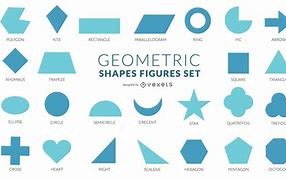 Image result for Flat Geometric Shapes