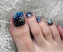 Image result for Winter Toe Nail Art
