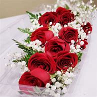 Image result for Red Rose Wedding Bouquet