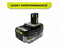 Image result for 18V Lithium Battery Ryobi Brand