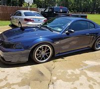 Image result for True Blue Mustang Drag Car