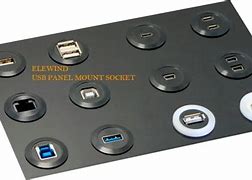 Image result for Panel Mount Micro USB Connector