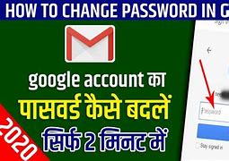 Image result for How to Change Password for Gmail Account