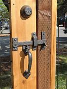 Image result for Rustic Gate Latch Garden