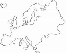 Image result for Europe Continent Black and White