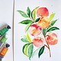 Image result for Watercolor Fruit in Procreate