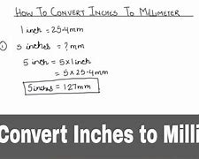 Image result for Convert 10 mm to Inches