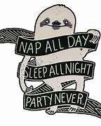 Image result for Sloth Sleep Now Meme