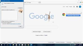 Image result for Compatibility View Settings in Chrome