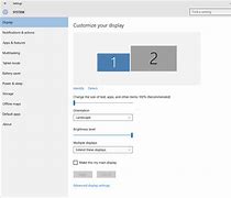 Image result for Screen Settings Windows