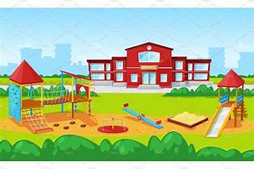 Image result for schools yard cartoons backgrounds