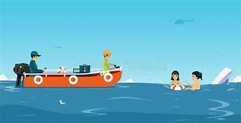 Image result for Water Rescue Cartoon