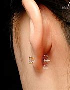 Image result for Side Profile Earrings
