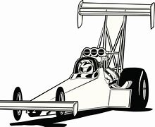 Image result for Line Art Top Fuel Dragster