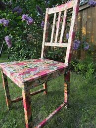 Image result for Decoupage Chair DIY
