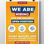 Image result for Job Announcement Flyer